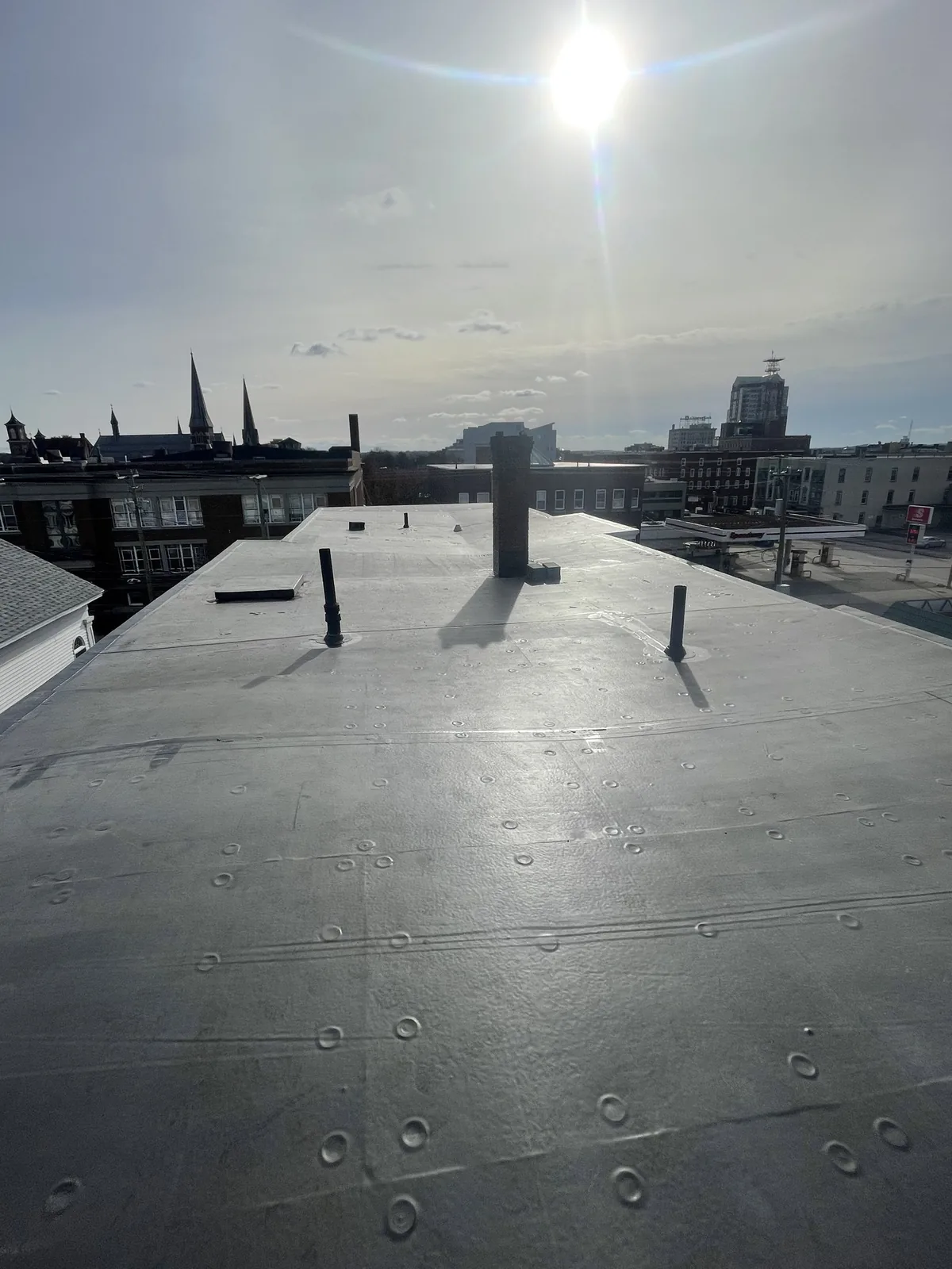 Flat and low-slope roofing by A-Z Roofing