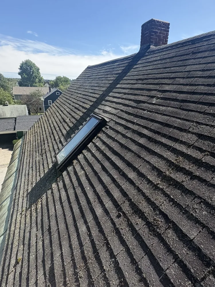 A-Z Roofing free roof inspection in progress